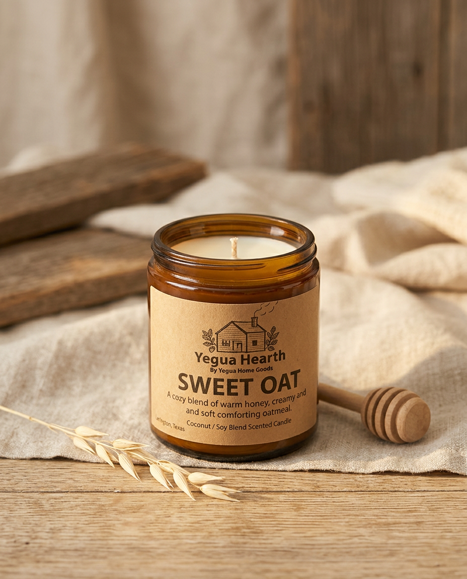 Sweet Oat Candle - Image 3
