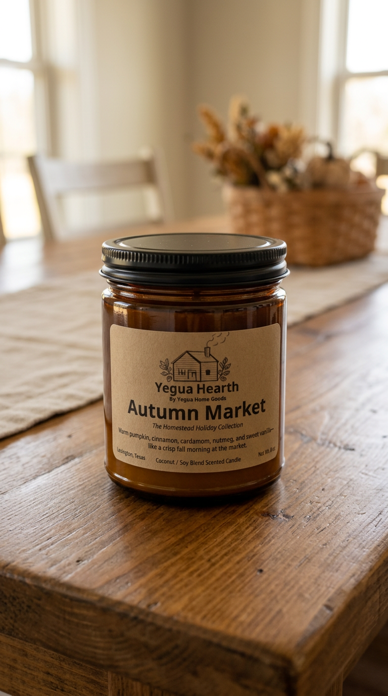 Autumn Market Candle - Image 2