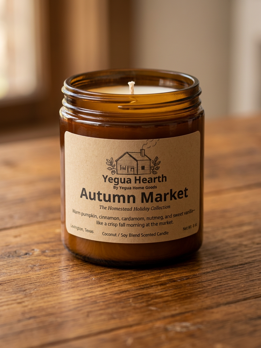 Autumn Market Candle - Image 3