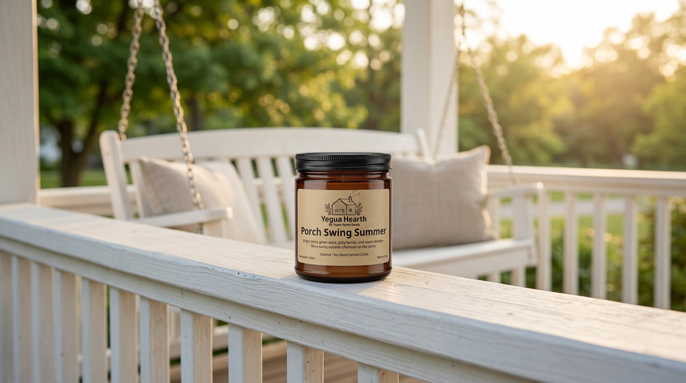 Porch Swing Summer Candle - Image 2