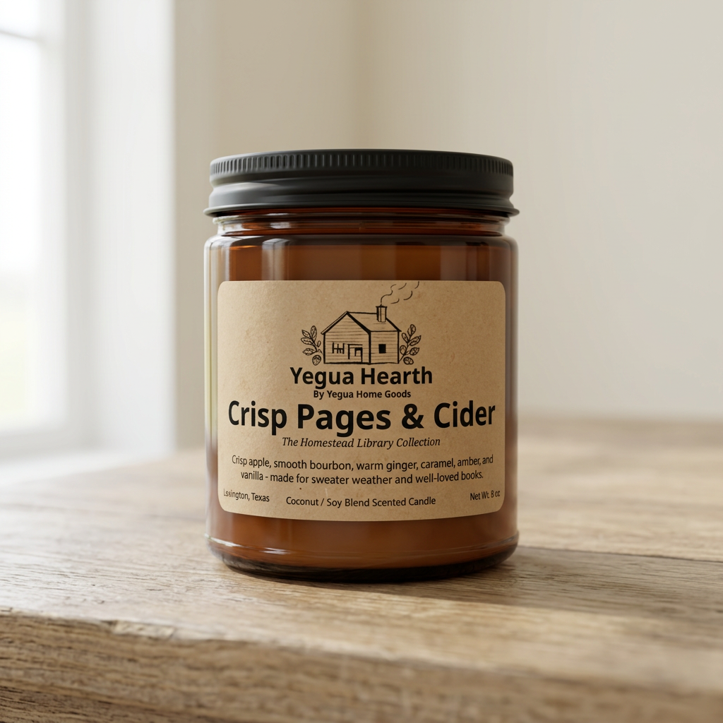 Crisp Pages & Cider Candle - Image 2