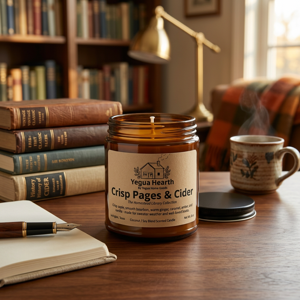 Crisp Pages & Cider Candle - Image 3