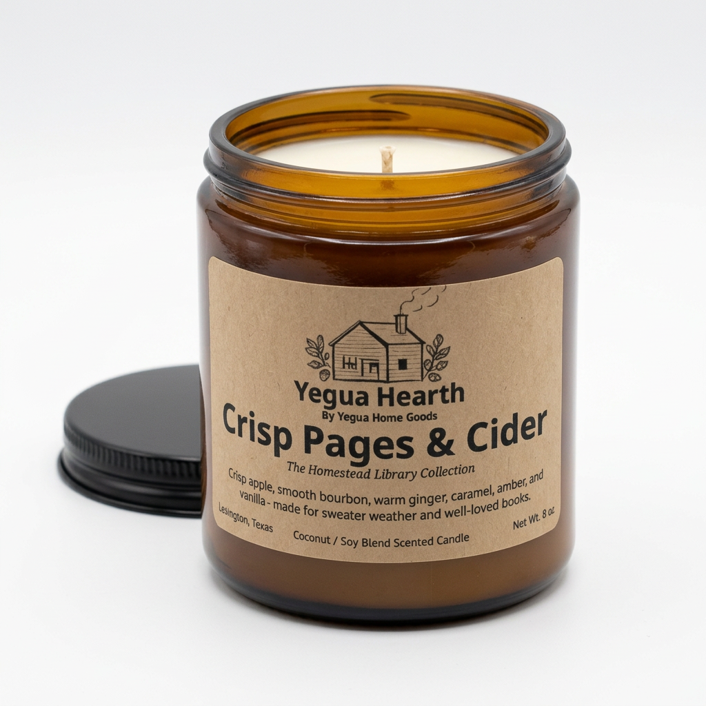 Crisp Pages & Cider Candle