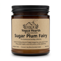 Sugar Plum Fairy Candle