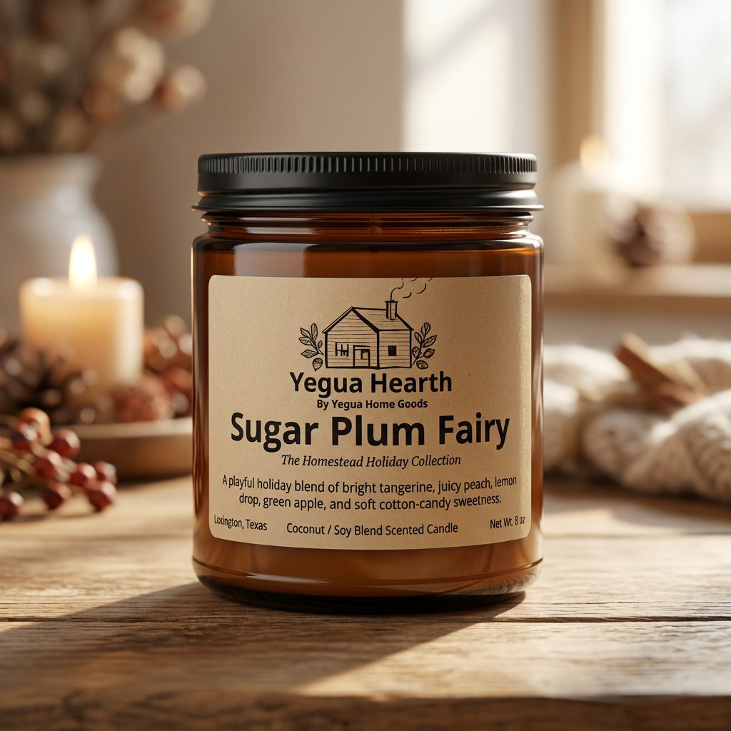 Sugar Plum Fairy Candle - Image 2